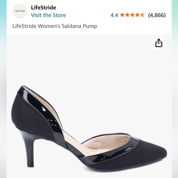LifeStride Women's Saldana Pump size 5M - Picture 2 of 6